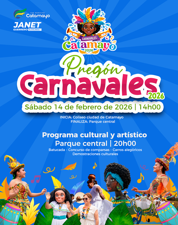 Afiche Pregón Carnavales 2026