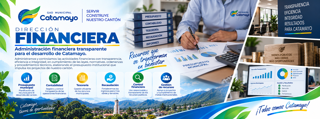 Dirección Financiera - GAD Municipal del Cantón Catamayo