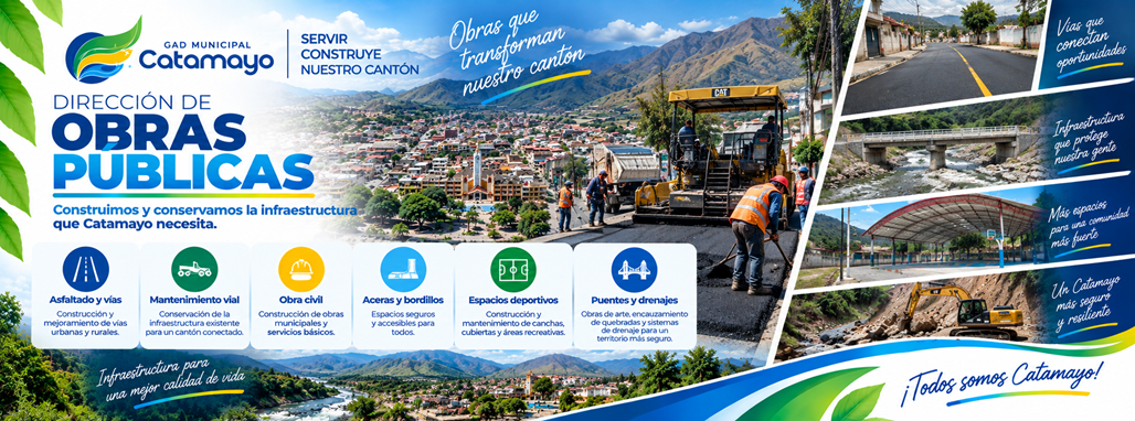 Dirección de Obras Públicas - GAD Municipal del Cantón Catamayo
