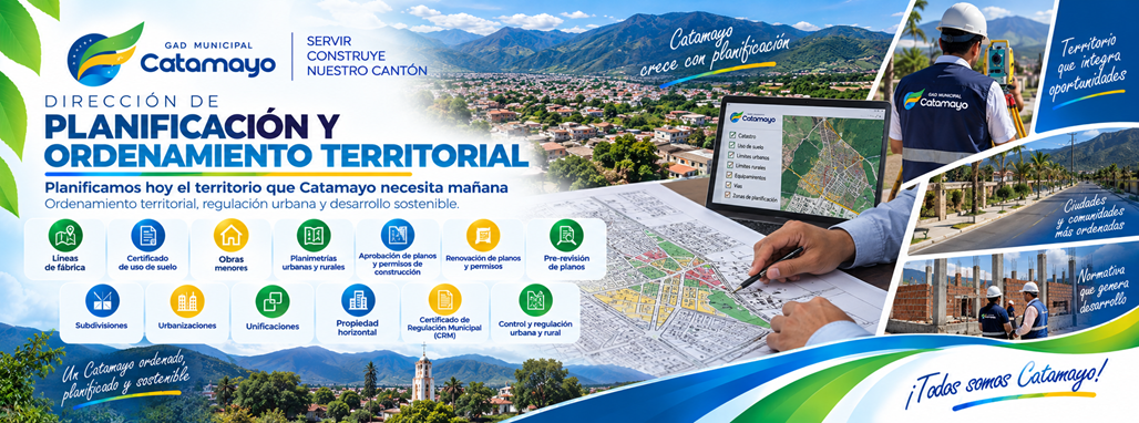 Dirección de Planificación y Ordenamiento Territorial - GAD Municipal del Cantón Catamayo