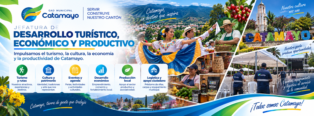 Jefatura de Desarrollo Turístico, Económico y Productivo - GAD Municipal del Cantón Catamayo