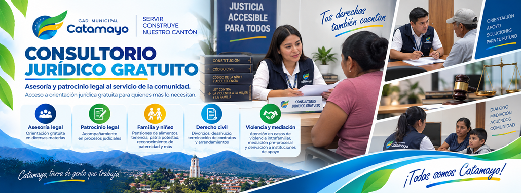 Consultorio Jurídico Gratuito - GAD Municipal del Cantón Catamayo