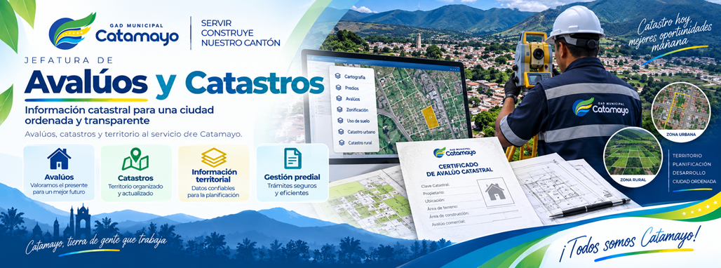 Jefatura de Avalúos y Catastros - GAD Municipal del Cantón Catamayo
